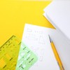 6 Pieces Plastic Measuring Templates Building Formwork Stencils Geometric Drawing