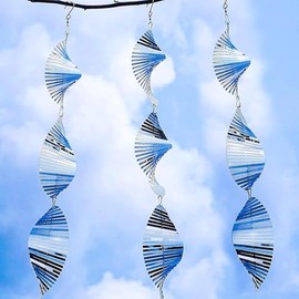 Bird Reflector Deterrent Spinners, 3D Reflective Decoy for Garden, Patio, Outdoor Woodpecker Control