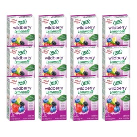 True Lemon Wildberry Lemonade Powder Packets 120 Count Low Calorie Drink Mix
