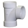NIBCO - K09825CA C4811 2 HXHXH SANITARY TEE PVC, White,