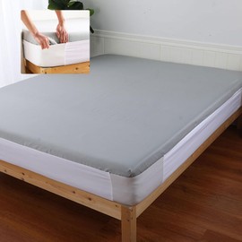 WOXXIY Fitted Bed Sheet Straps Bed Sheet Holder Strap Sheet Fasteners Keep Sheets in Place Elastic Sheet Strap Mattress Sheet Holders for Bedroom for All Mattress Sizes (Queen)