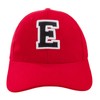 4sold Kids Casual Cotton Baseball Cap Alphabet A-Z Red Caps Black Letter Snap Back Hat Hats Snapback - E