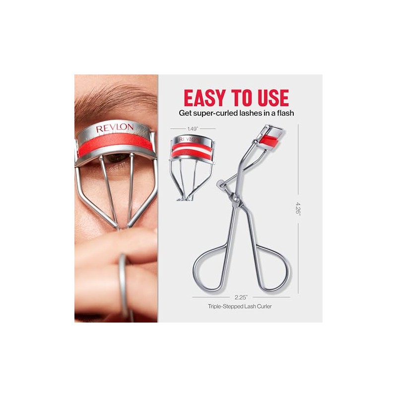 Revlon Rizador de Pestanas Triple Efecto