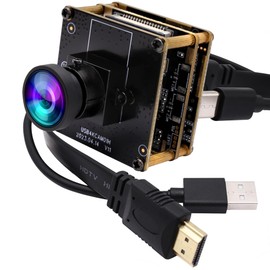 ELP 4K HDMI USB Camera - Wide Angle, 2X Digital Zoom, H.265, 8MP, UVC USB2.0 for Laptop & Monitor