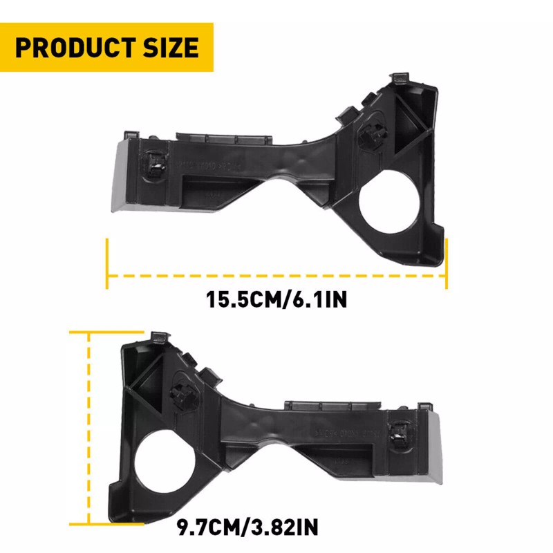 Unbranded For Toyota Corolla 2003-2008 Front Bumper Fender Bracket Clips