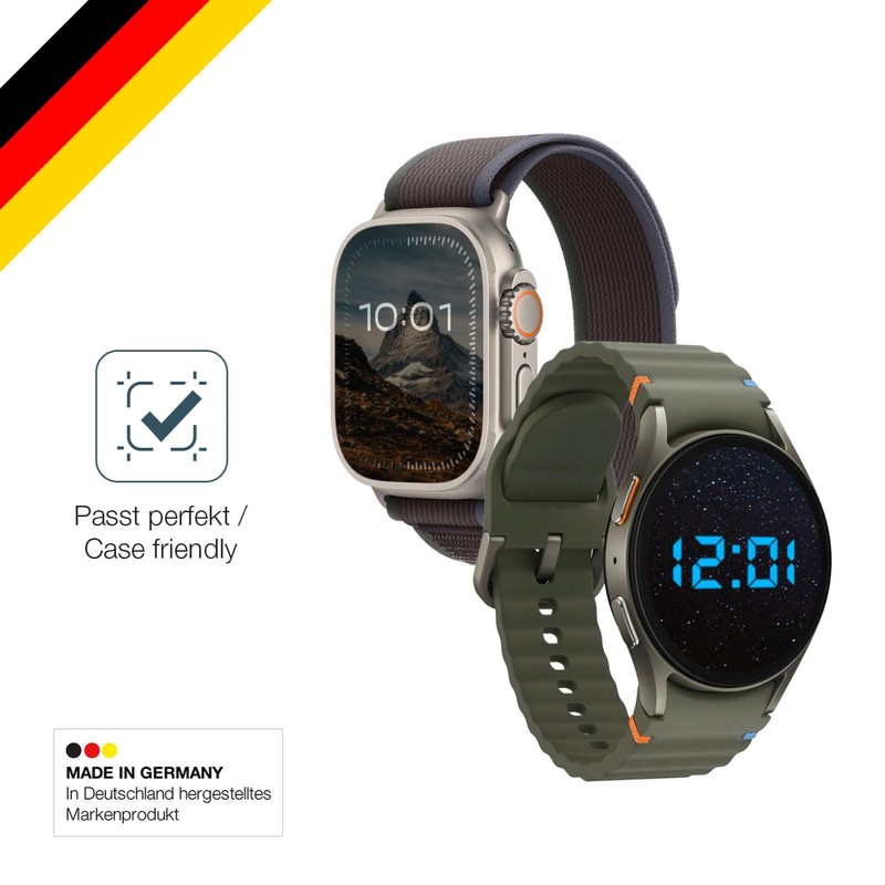 dipos FLEX 2x Clear Screen Protectors for Garmin Marq Aviator