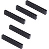 5 Pcs Hex Bit Holder,12 Holes Hex Bit Organiser,Professional Screwdriver