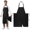 XLSXEXCL Pottery Split Leg Apron, Split Apron with Adjustable Straps,