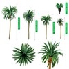NA Woohome Pack of 44 Model Making Trees, Miniature Palm