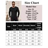 Ekouaer Thermal Undershirts for Men Long Sleeves Loungewear Casual Ribbed