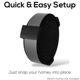 Homey Pro 2023 Wall Mount - Optimize Your Athom Homey Experience with Our Stylish 3D Printed Holder