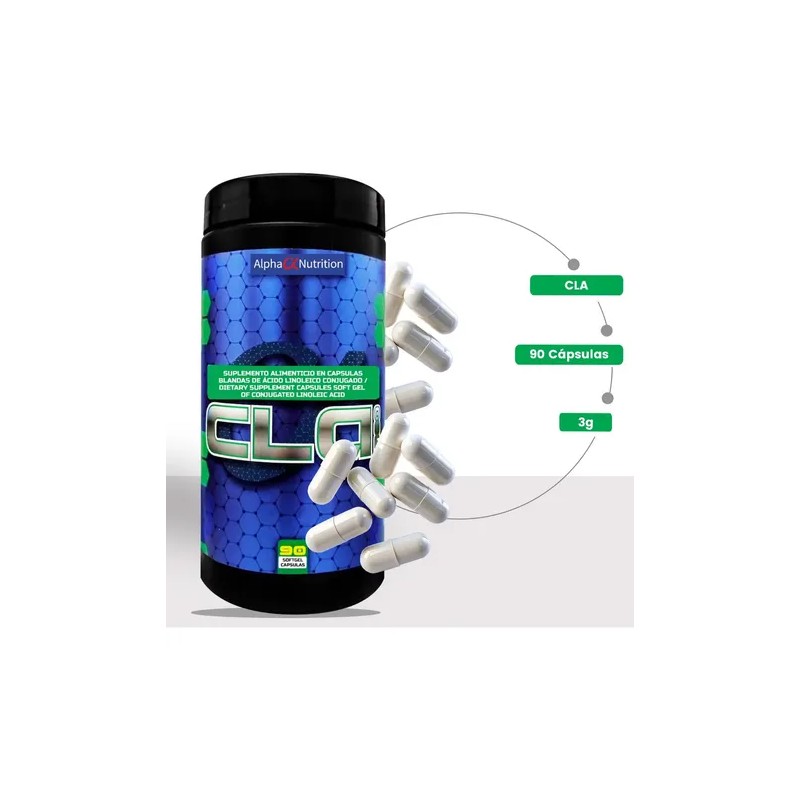 Cla Alpha Nutrition 90 Caps 1000 Mg Cu