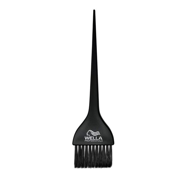 Wella Professional Color Brush, Black with Wella Professionals Logo, Great for Color Mixing and Application, For Professional or At-Home Use