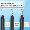 Paper Mate® Ballpoint Stick Pens, Medium Point, 1.0 mm, Black