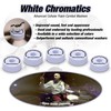 Cympad Chromatics Cymbal Felt Set 40 mm 5 Pieces White