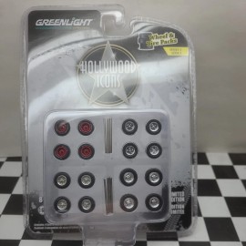 Greenlight Hollywood 1:64 GreenLight WHEEL& TIRE AXEL Truck 4x4 Custom BUILDS PARTS LOT KIT
