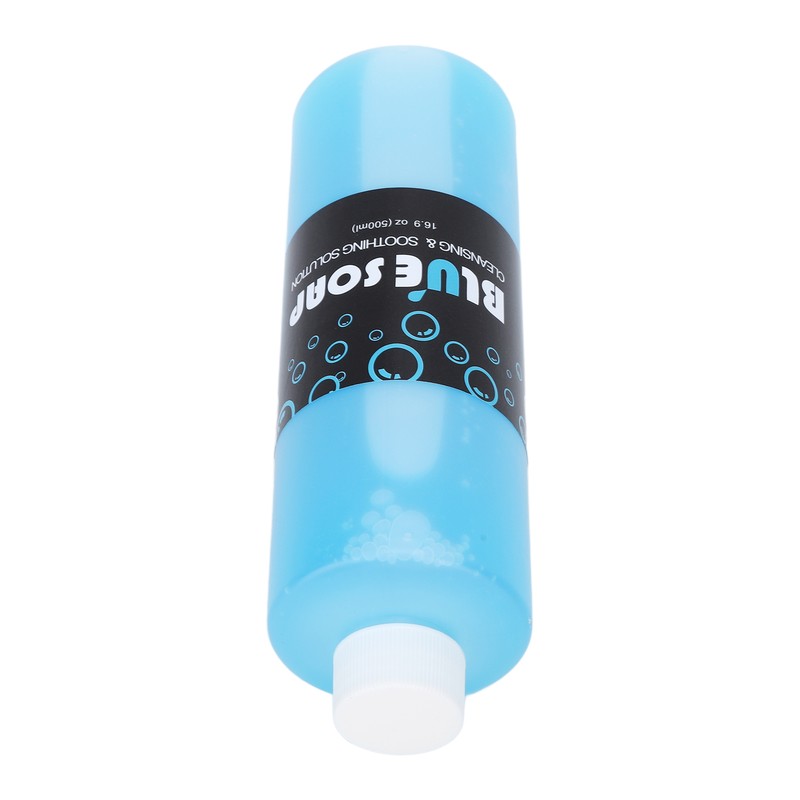 Blue Soap Tattoo Cleaning Solution 500ml Gentle Refreshing Soothing Cleansing