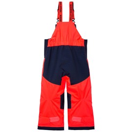 Helly-Hansen Kids Unisex Rider 2 Insulated Waterproof Windproof Breathable Bib Ski Pants, 247 Neon Coral - 3