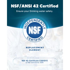 BOGDA W10295370A Water Filter Replacement Fit for EDR1RXD1, WHR1RXD1, Filter 1, W10295370, KAD1RXD1, P8RFWB2L, P8WB2L, P4RFWB, P5WB2L, 46-9081, 46-9930 Compatible with Whirl-pool Ken-more (3 Filters)