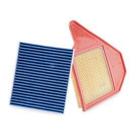 Forccord 1Pcs HEPA Cabin Air Filter and 1Pcs Engine Air Filter Fit for 11-16 Chrysler Town & Country, 11-20 Dodge Grand Caravan, 12-15 Ram C/V, 11-14 Volkswagen Routan Replacement CF10743 CA11050