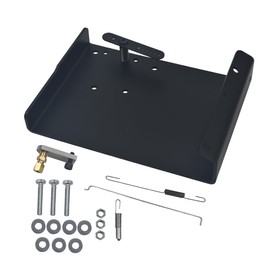 QASKEHKT Throttle Linkage Top Plate for Predator 212cc Hemi Honda GX200 Clone Black