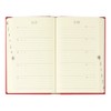 Midori 12851006 Diary for 5 Year Consecutive Use, Door, Red