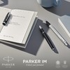 Parker IM Ballpoint Pen | Matte Grey with Black Trim
