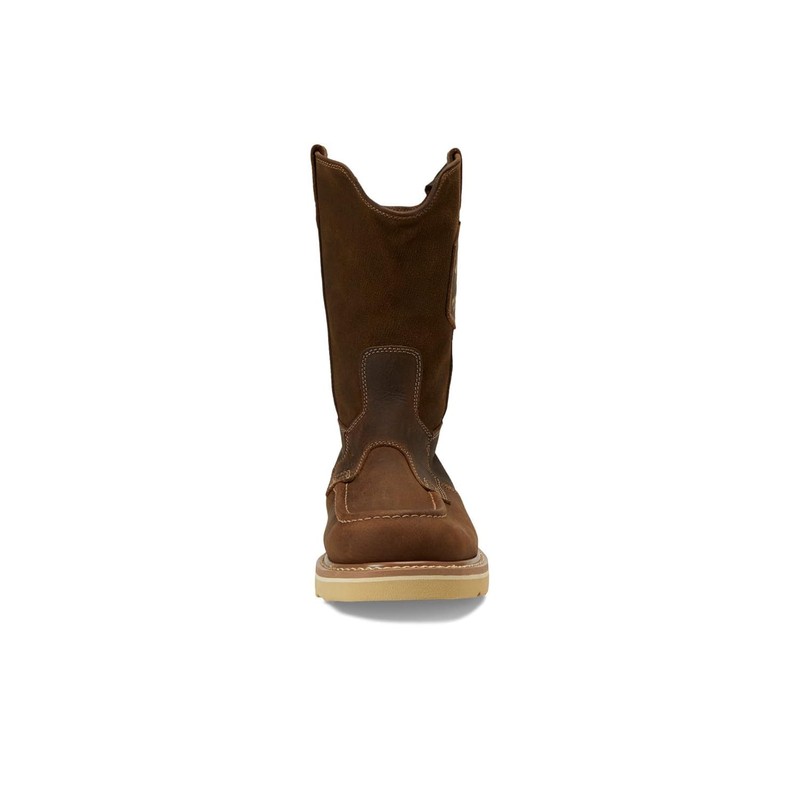 Carolina Men's CA7044 Flatiron Wellington, Dark Brown - 12 2E