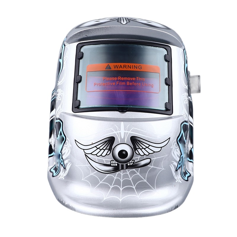 Auto Darkening Welding Helmet 93x43mm Large View Screen 2 Sensors