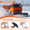 Fenhaliny 2873423 Snow Plow Skid Shoes Kit Compatible with Polaris