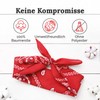 ZENO Rotes Bandana – 100% Baumwolle & Natürliche Fasern –