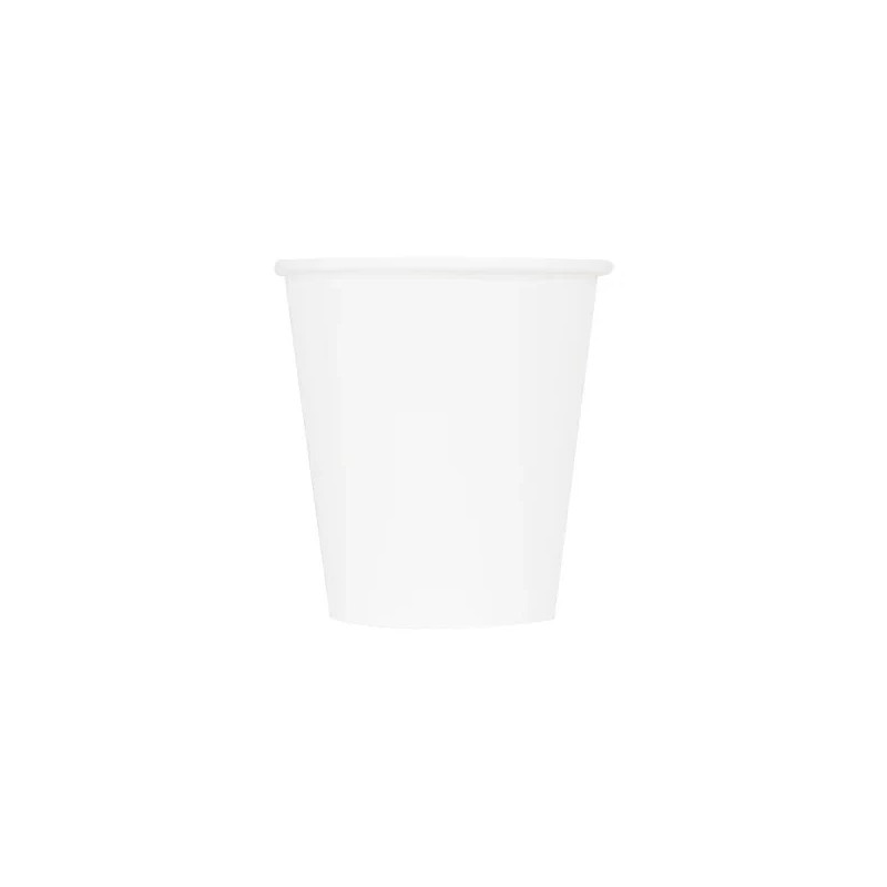 Karat 10oz Paper Hot Cups - White (90mm) - 1,000