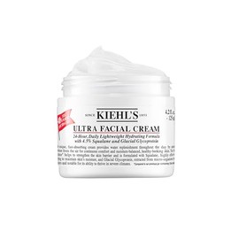 Kiehl’s Ultra Facial Cream - Crema Hidratante Facial, Textura Ultra Ligera de Absorción Rápida, Deja la Piel 2.3 Veces Más Hidratada al Instante. Fórmula con Escualano y Refuerza la Barrera de la Piel
