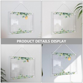 Operitacx 1 Satz Trocken Abwischbare Acryltafeln Wandbehang Whiteboard Kalender Planung Notiztafel Nachrichtentafeln Schreibtafel Für Zuhause Büro Klassenzimmer