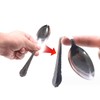 LRESJJIUJ Curved Spoon, Curved Magic Technique, Magic gimmick, Magic Props,