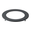 Kichler Direct-to-Ceiling Slim Decorative Trim 6 inch Round Textured Black