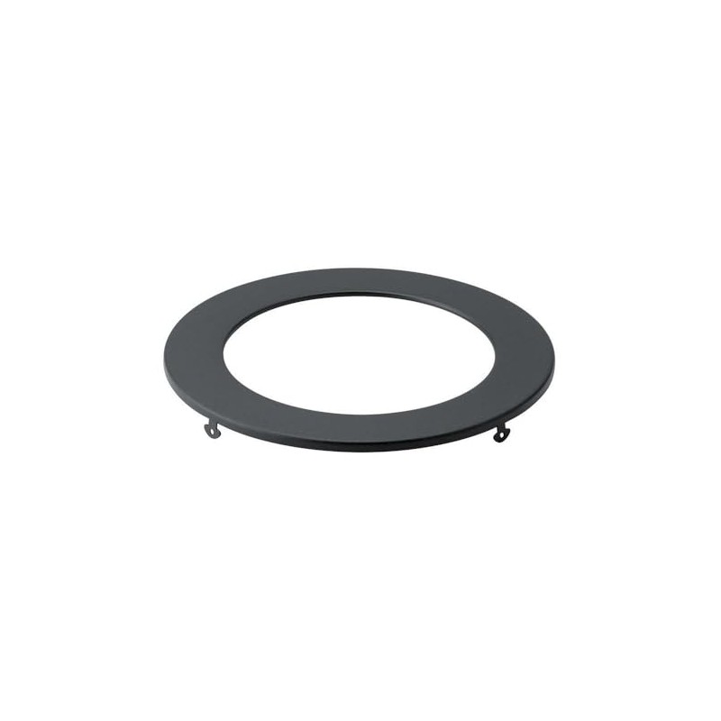Kichler Direct-to-Ceiling Slim Decorative Trim 6 inch Round Textured Black