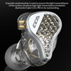 CCA LYRA Extra Bass Dynamic Diver HiFi in-ear Headphones/Earphones/Earbuds, Detachable