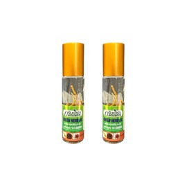 2 Packs - Ginseng Essential Oil - Dau Nong Nhan Sam - 10mL per Bottle with 2 Bottle per Order - Product of Thailand