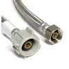 Toilet Water Supply Connector Line Braided Stainless Steel, Toilet Supply