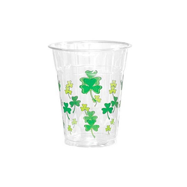 Party Essentials Party Supplies Tableware, 16-ounce, 20 Ct, Green