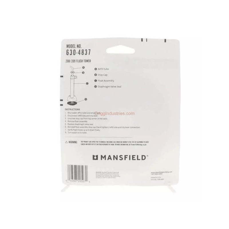 Mansfield Old Style Seal 630-4837