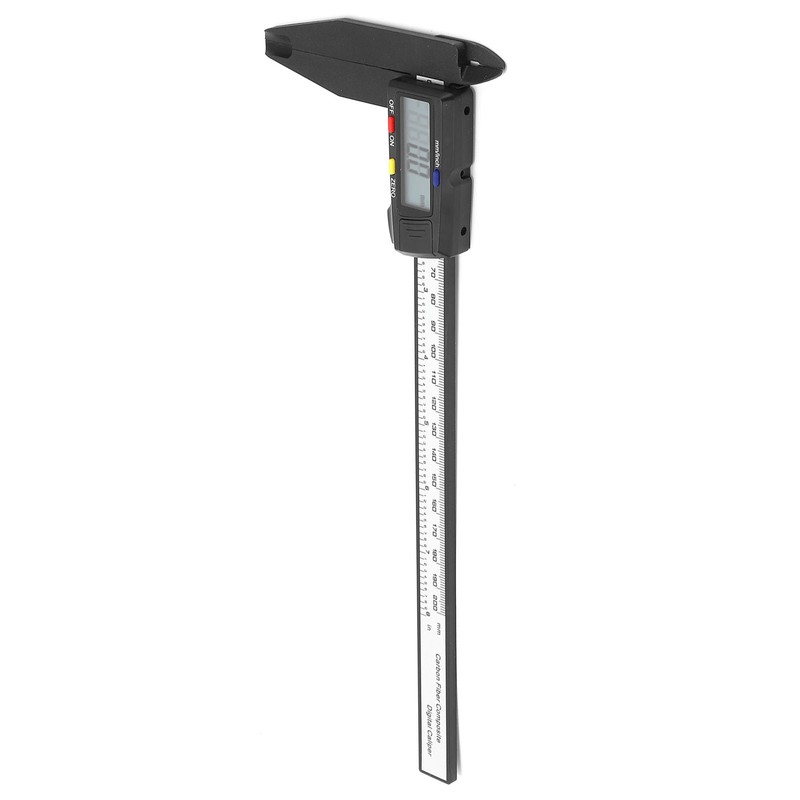 200mm Carbon Electric Digital Caliper Ruler with Large LCD Screen