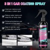 3 in 1 Ceramic Car Coating Spray, 2025 Upgrade Multi-Functional
