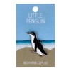 Red Parka Enamel Pin - Little Penguin