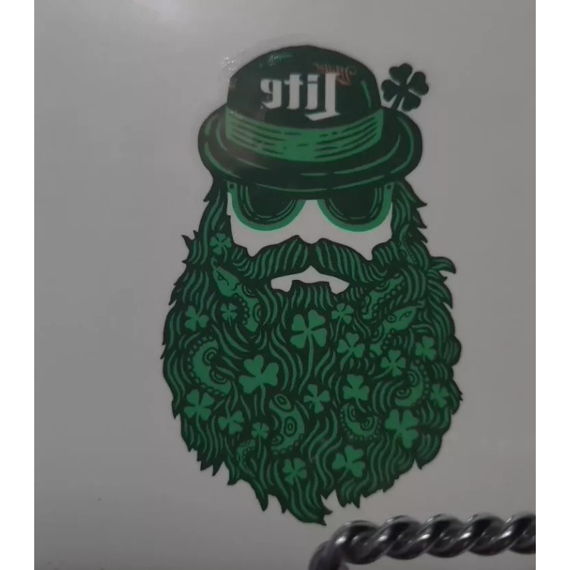 Miller Lite 1 sheet of 4 Miller Lite St. Patrick's