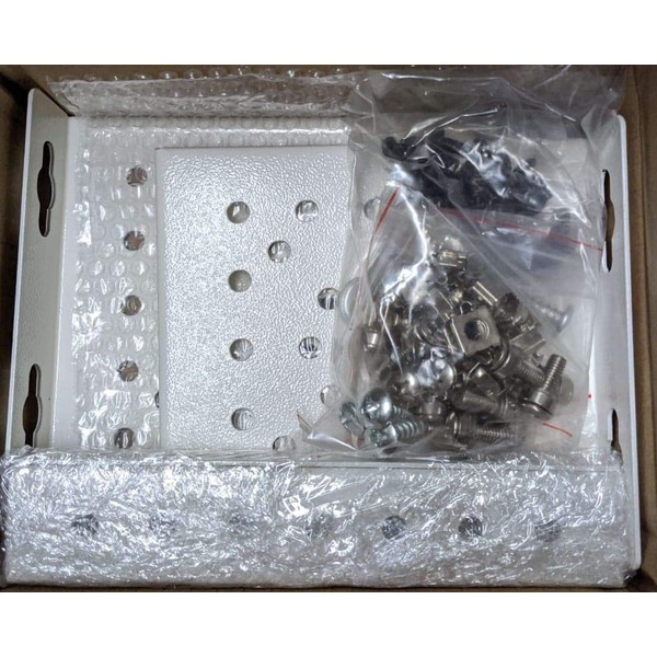 KENUCO 19 Inch Vertical Ends Wall Mount Rack Wall Mountable