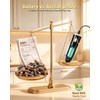 Milk Frother Handheld,Portable Electric Drink Mixer&Wand,Egg Whisk-Black