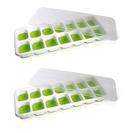 VB VIN BOUQUET FIE 964 Rectangular Ice Cube Tray (Pack of 2) Greens