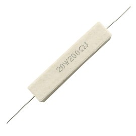 Tegg Wirewound Cement Resistor 10PCS 10W 20 Ohm Ceramic Cement Power Resistor